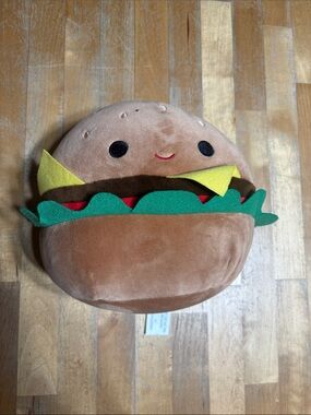 Squishmallows 8” Carl the Cheeseburger